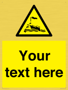 Custom Warning wind over tide conditions